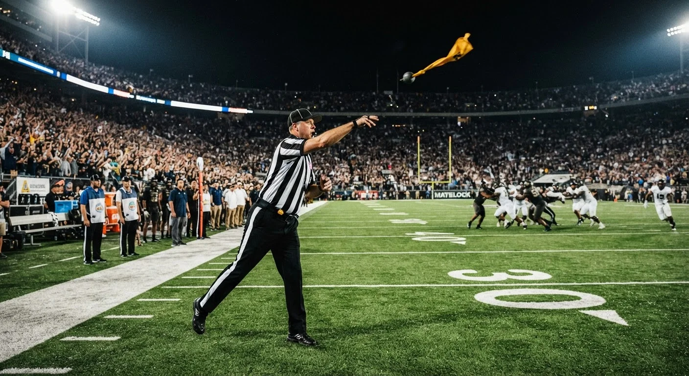 American Football's Rulebook: What All Those Flags and Calls Actually Mean