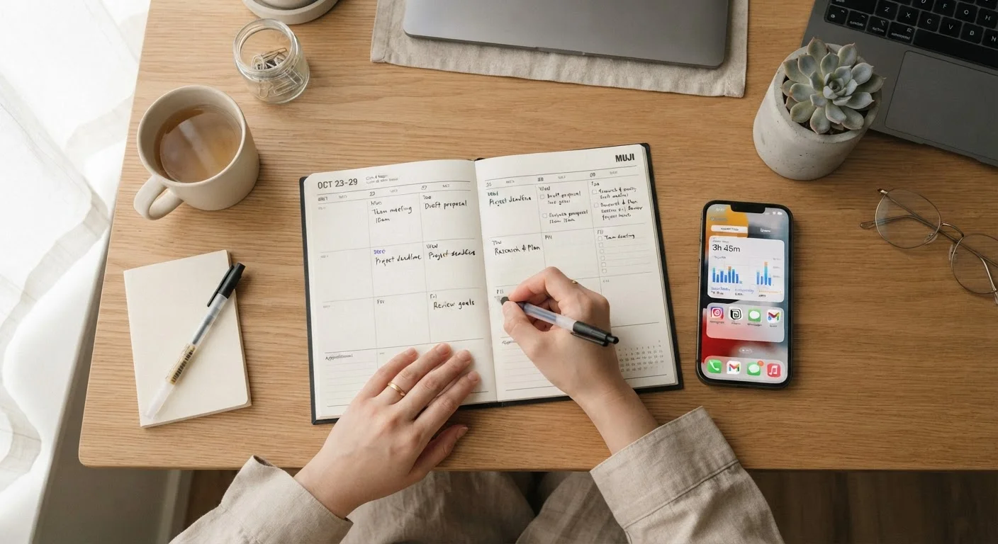 Building a Weekly Screen-Time Audit