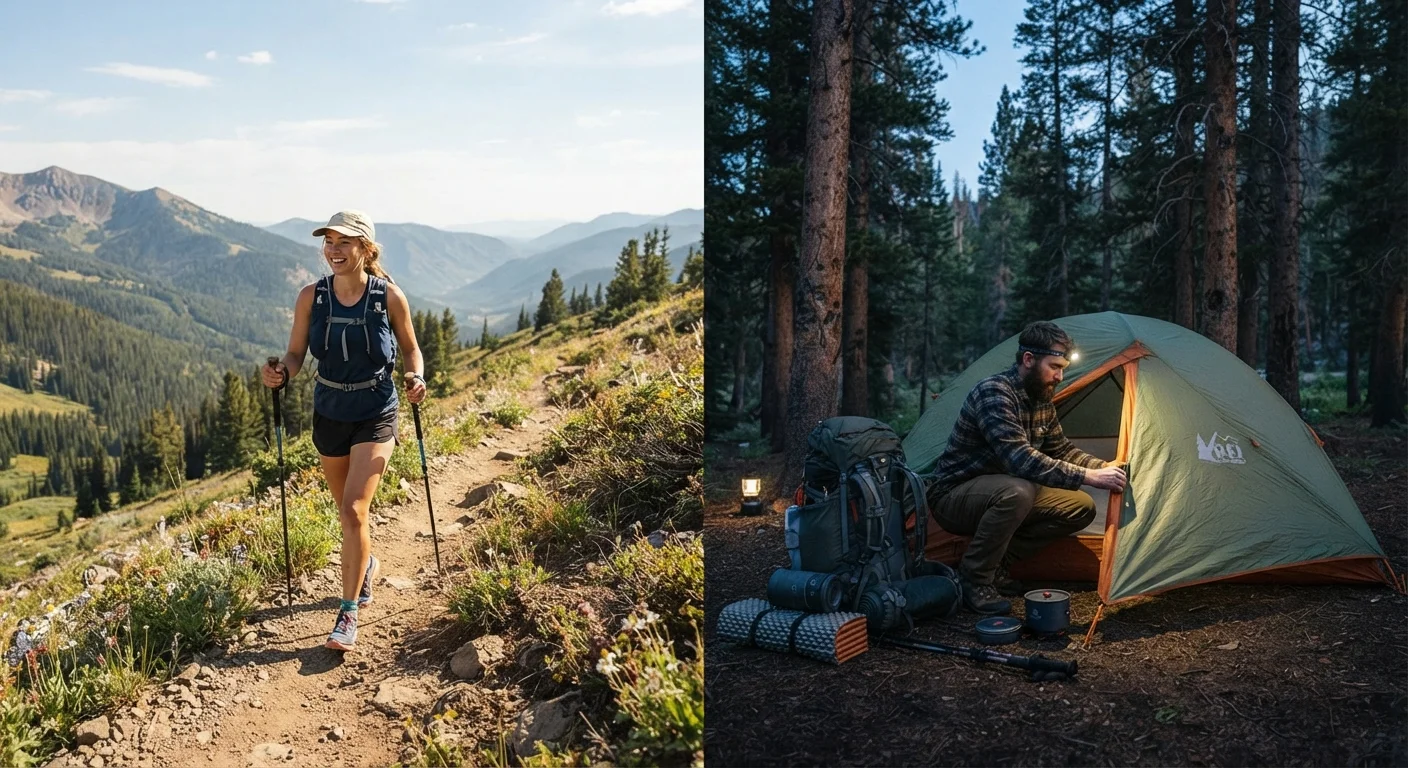 Day Hiking vs. Backpacking: What Actually Changes When You Spend the Night Outdoors