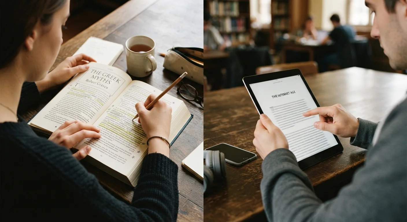 Deep Reading vs. Skimming: What Each Approach Is Actually Good For