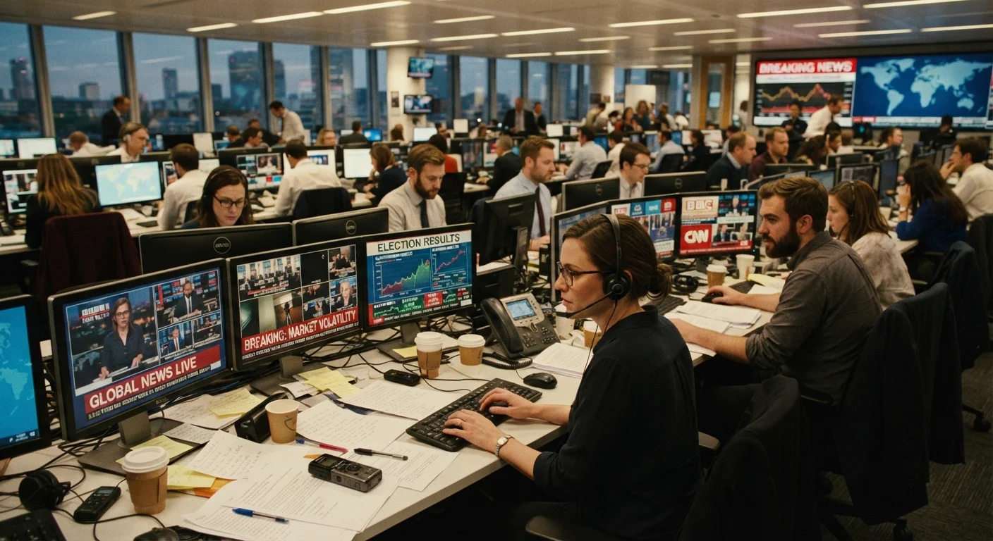 How a News Story Goes from Event to Headline