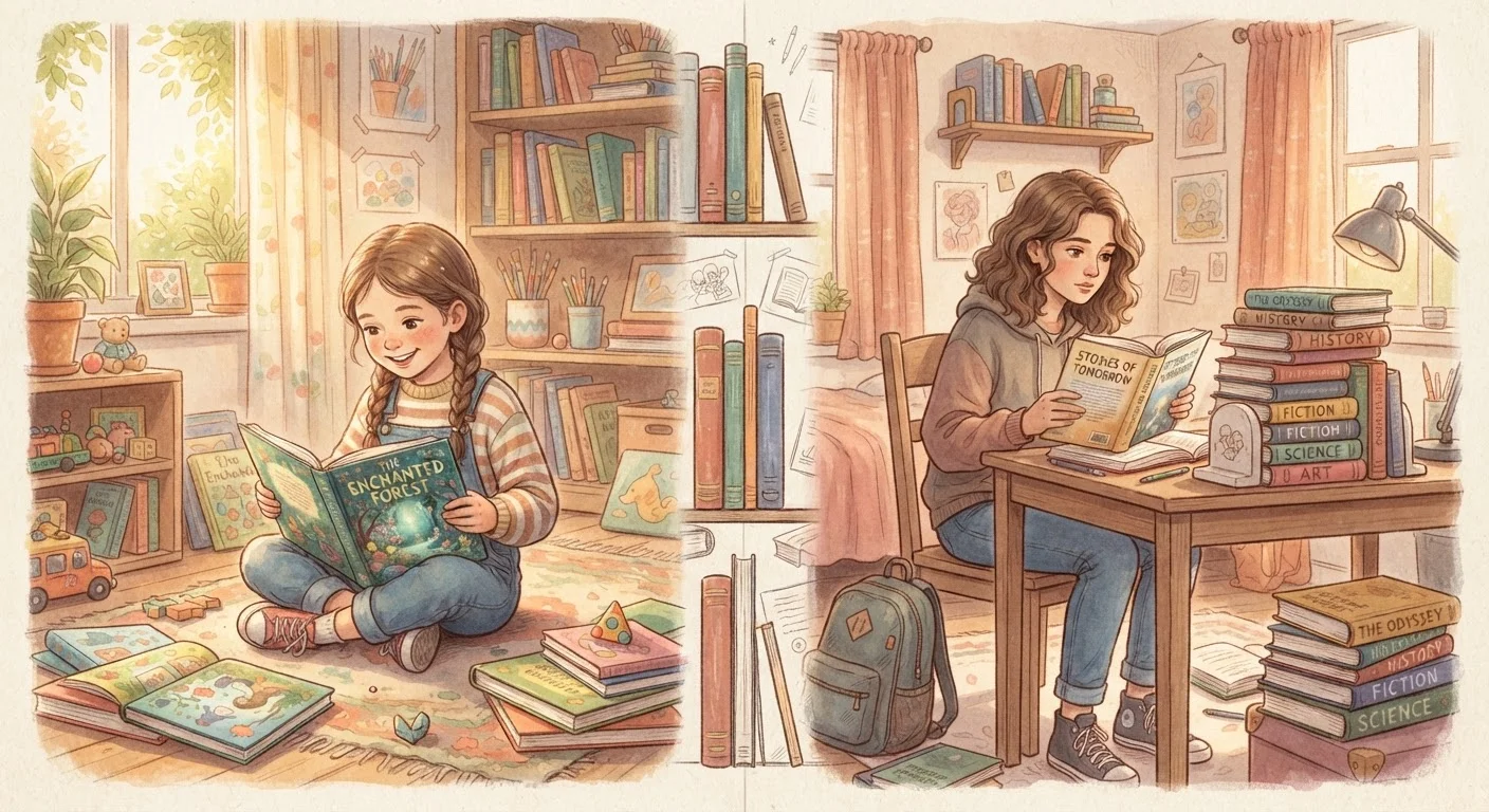 How Children Develop Into Adult Readers — and Where the Habit Often Breaks Down