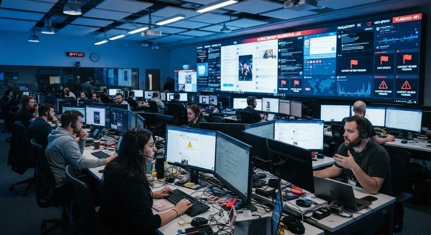 How Content Moderation Works Across Major Online Platforms