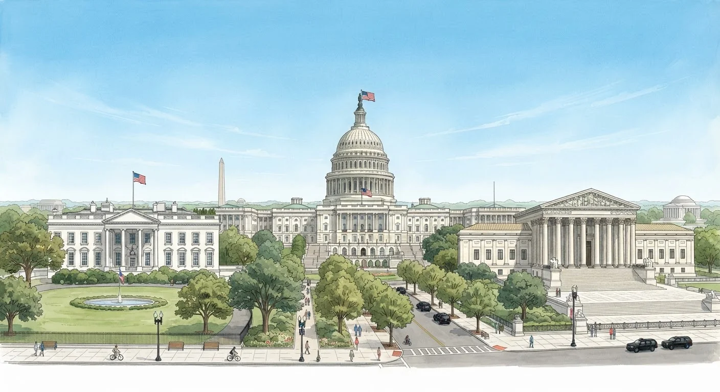 The Three Branches of US Government and Why They Were Designed to Clash