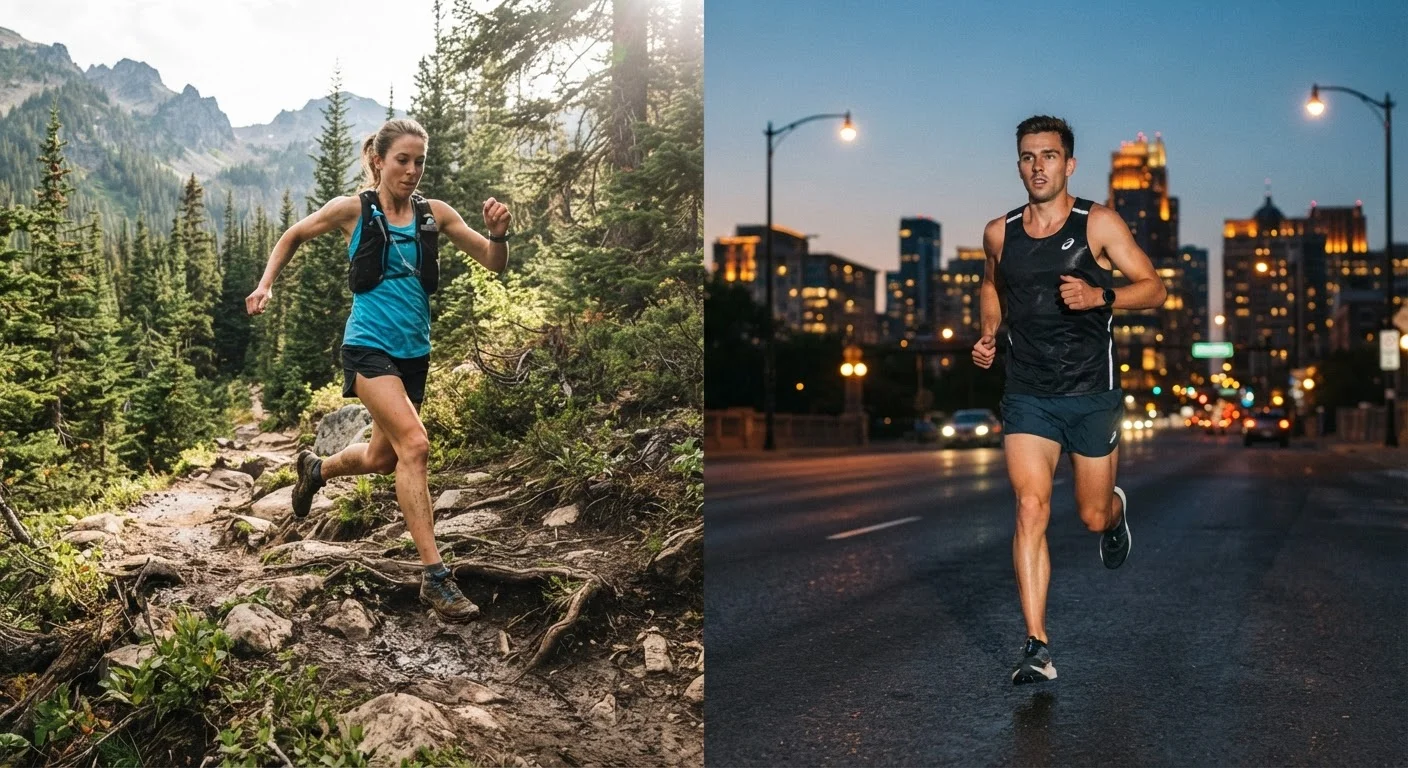 Trail Running vs. Road Running: How the Experience, Body Demands, and Risks Differ
