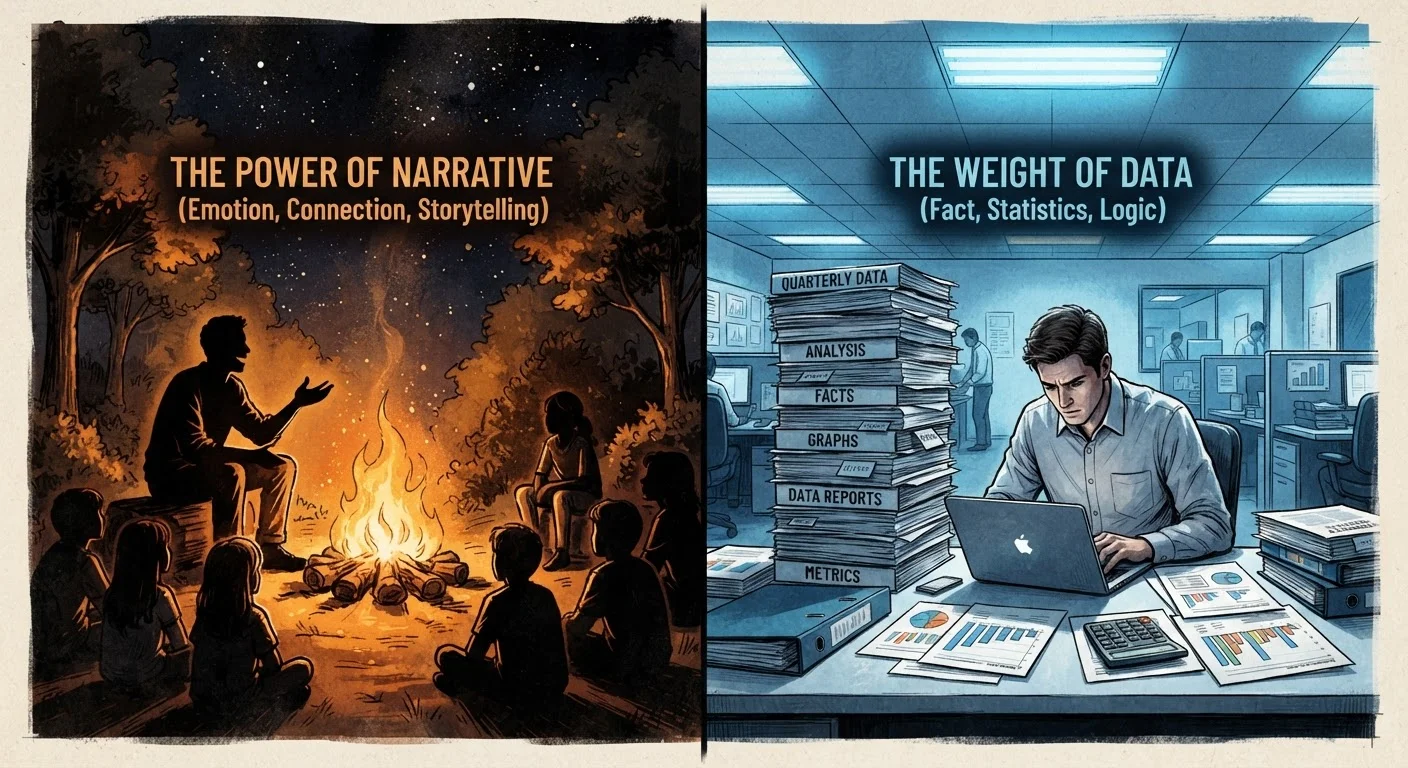 Why Accurate Information Feels Less Convincing Than a Good Story