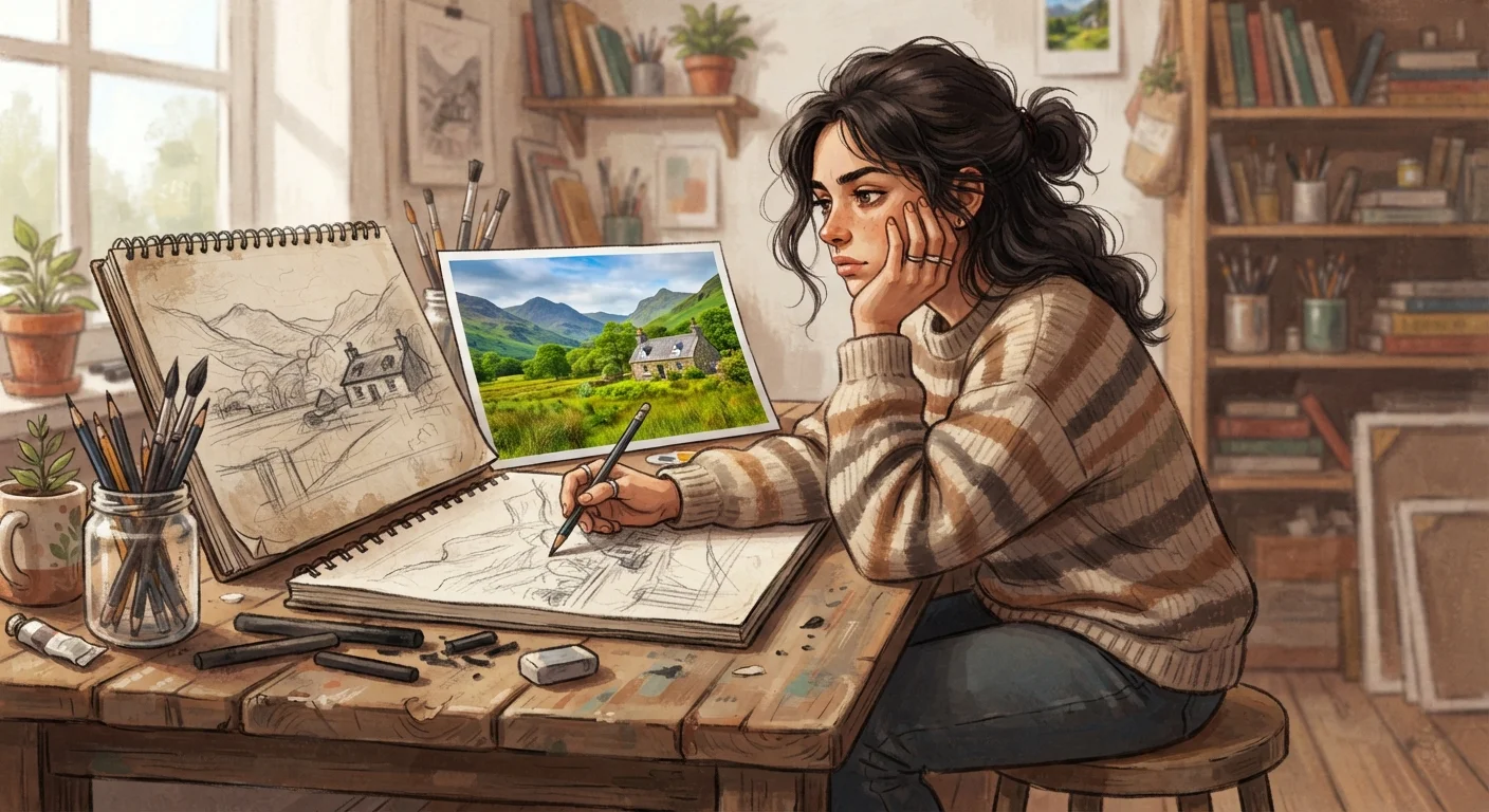 Why Your Early Creative Work Looks Nothing Like What You Imagined